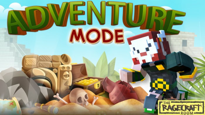 Online adventure game modes