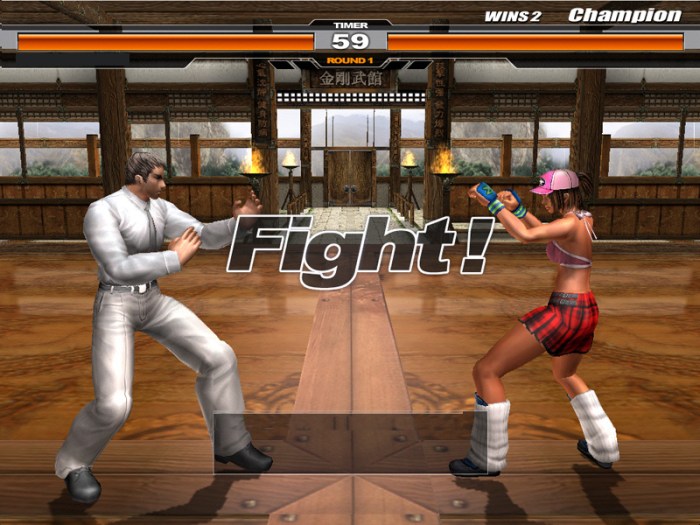 Free online fighting games